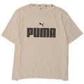 Męska koszulka z grafiką Puma Top 2XL Biała bawełna