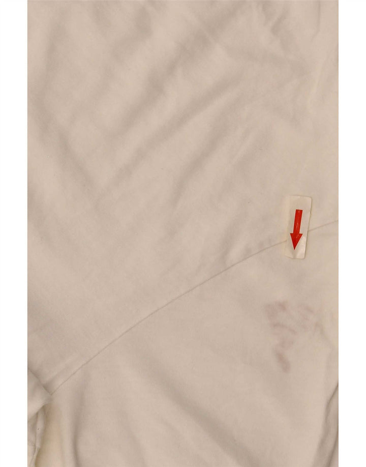 T-shirt męski Hugo Boss, mały, biały, bawełniany