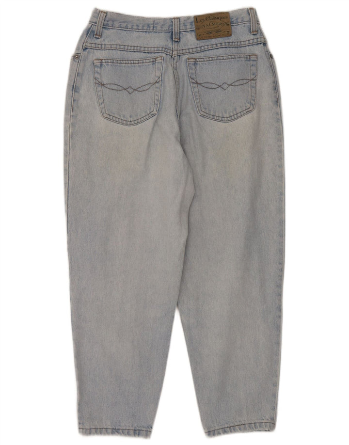 Damskie jeansy przycięte Falmer W28 L24 Niebieskie