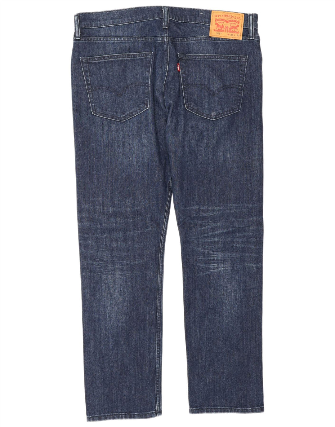 Męskie jeansy Levi's 511 Slim W36 L30 Niebieska bawełna