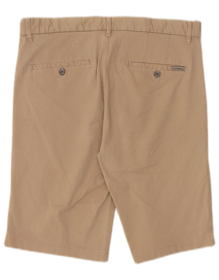 Męskie spodenki Chino Calvin Klein W32 Średni beż, bawełna
