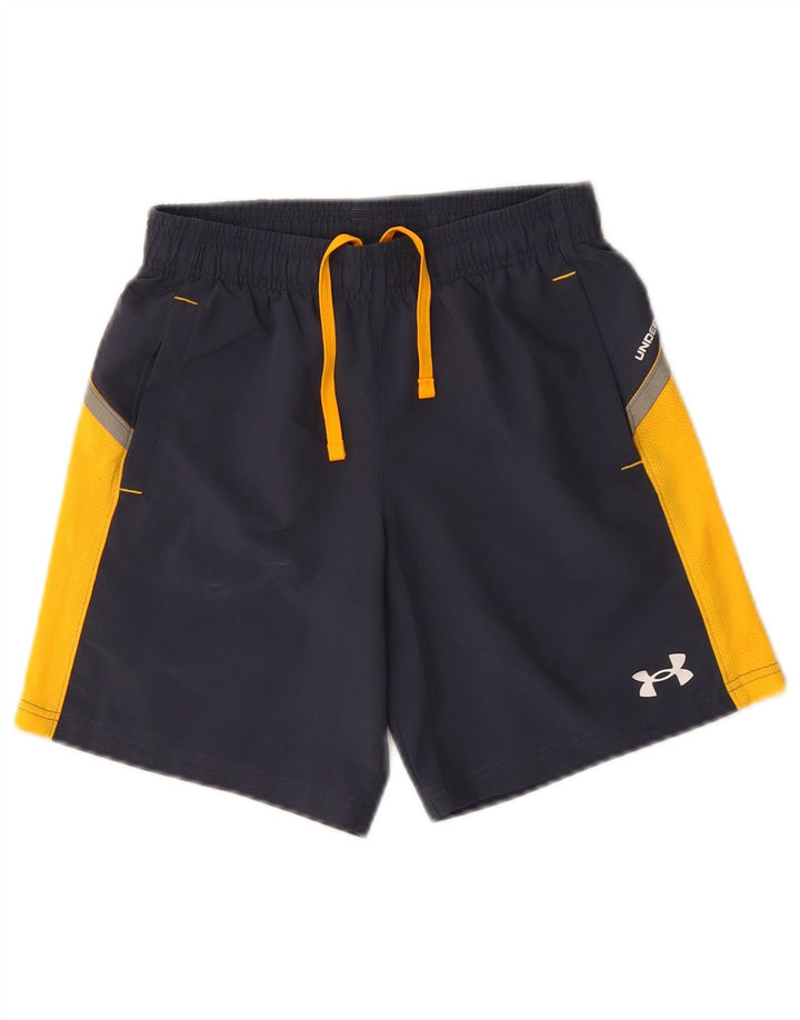 Chłopięce spodenki sportowe Under Armour 9-10 lat, kolor granatowy, średni