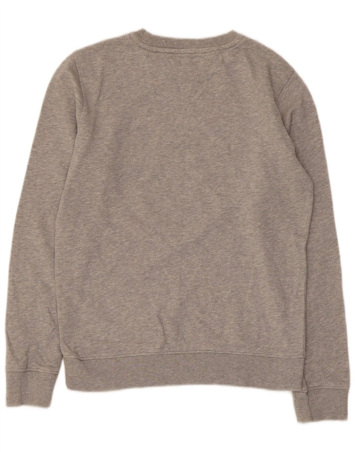 Chłopięca bluza z grafiką Tommy Hilfiger 11-12 lat, szara, nakrapiana