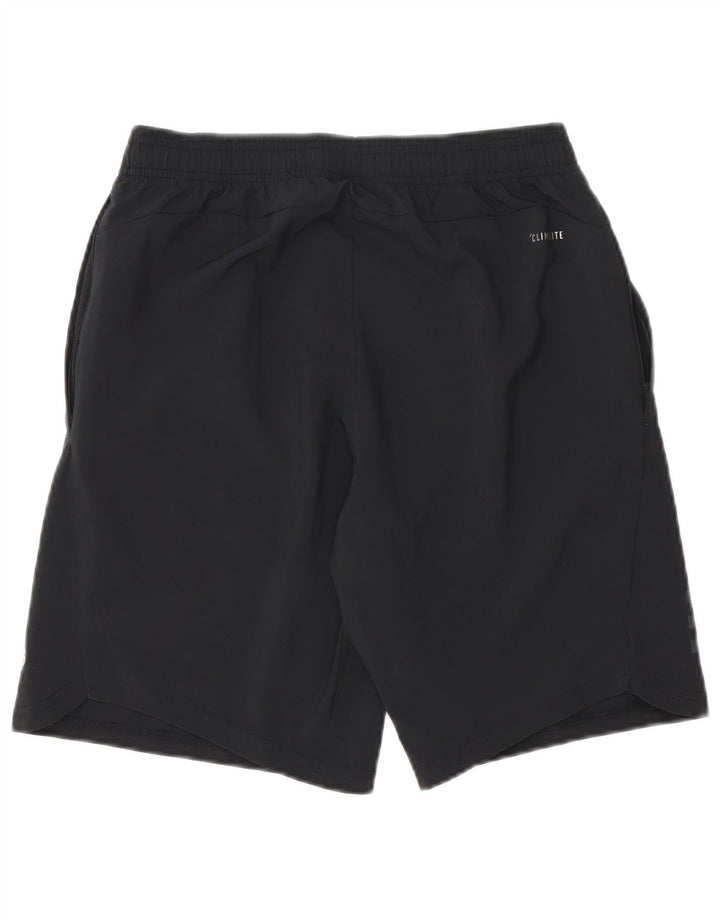 Męskie spodenki sportowe Adidas Climalite, małe, czarne, poliestrowe