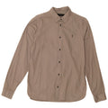 ALL SAINTS Mens Shirt Medium Grey Cotton