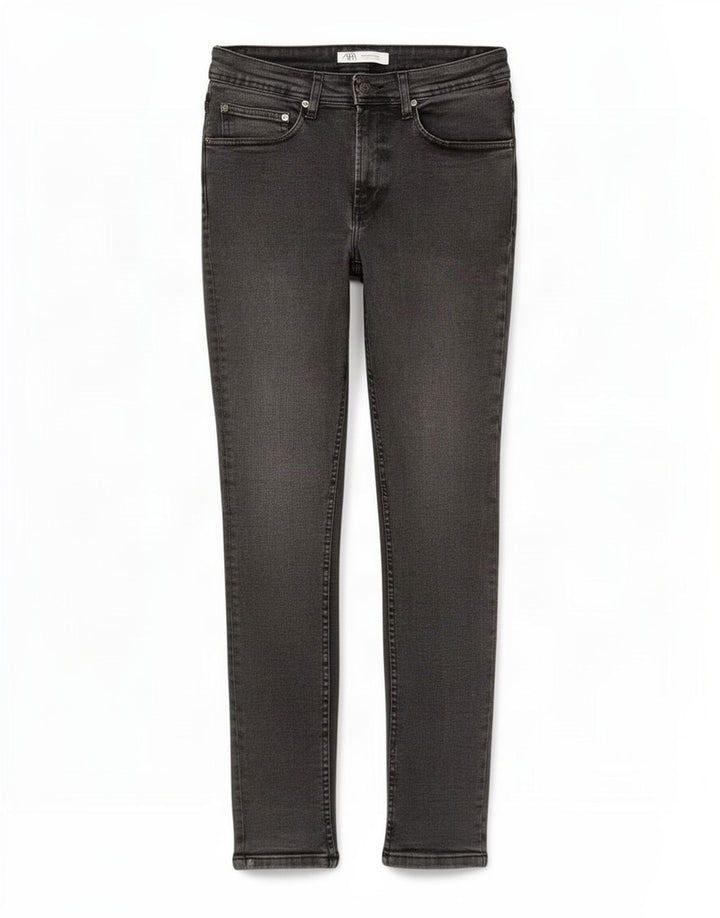 Jeansy męskie Zara Slim EU 38 Small W30 L30 Szare