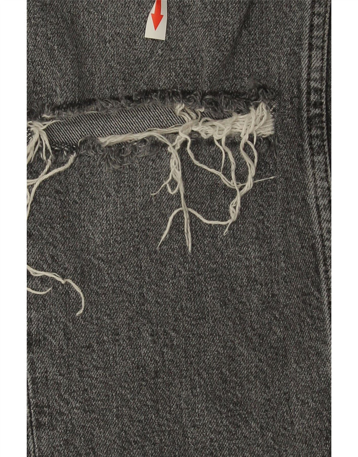 Damskie jeansy Zara w trudnej sytuacji EU 38 Small W28 L27 Szara bawełna
