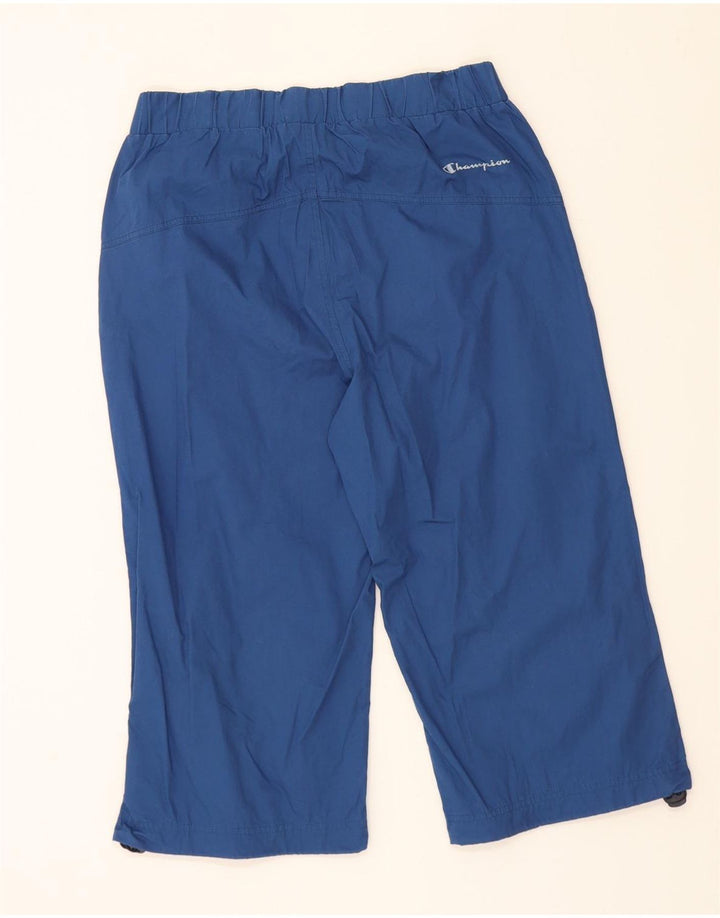 CHAMPION Mens Bermuda Sport Shorts Medium  Blue Polyester Vintage Champion and Second-Hand Champion from Messina Hembry 