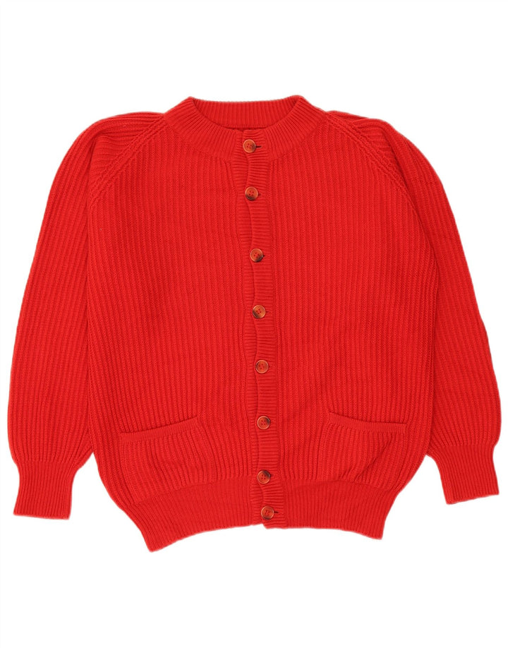 Sweter męski w stylu vintage, rozmiar 46 XL, czerwony