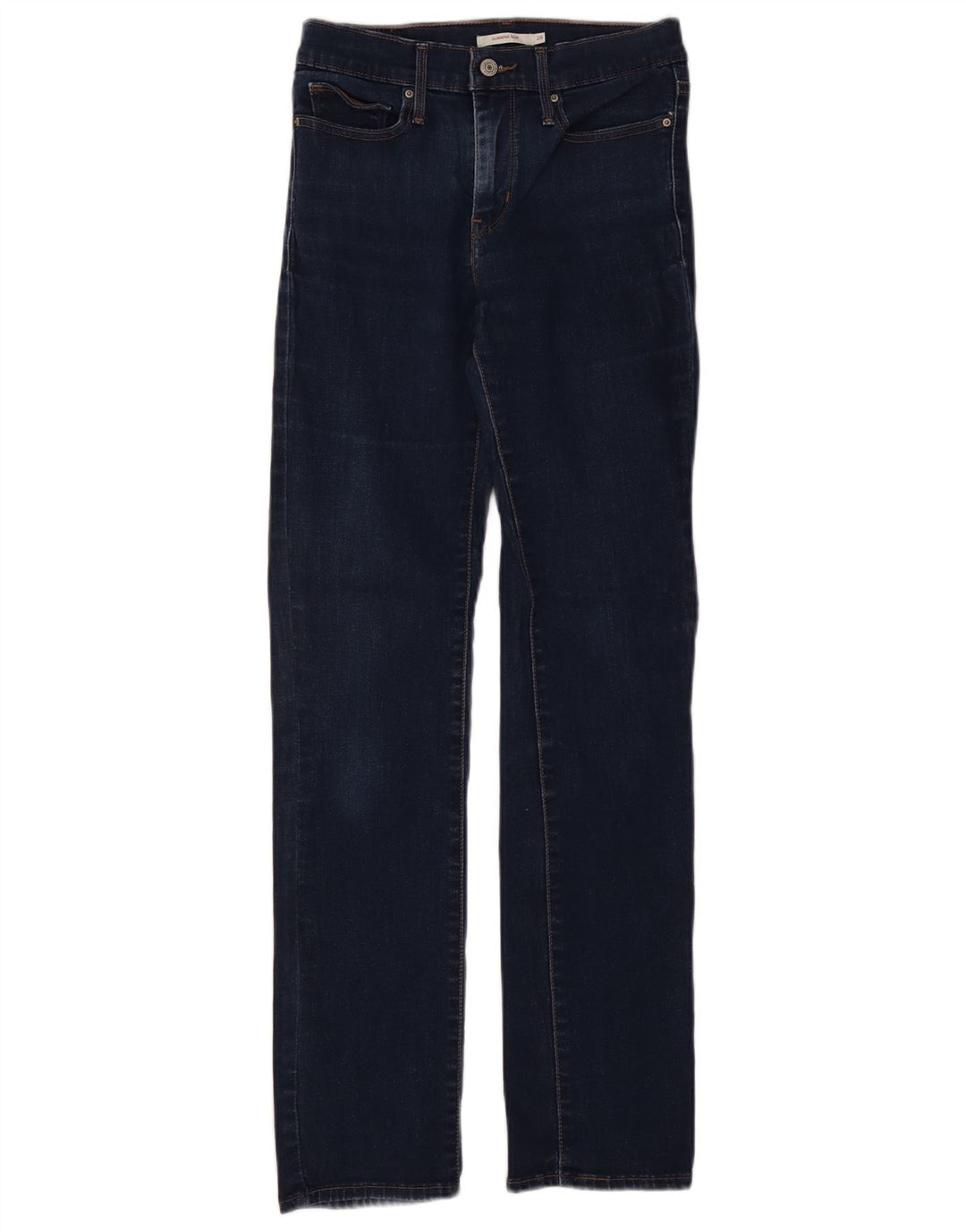 Damskie jeansy wyszczuplające LEVI'S W28 L31 granatowe