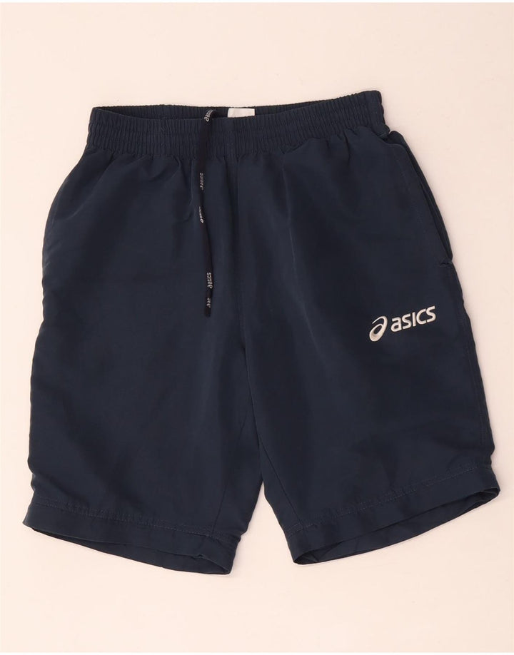 Męskie spodenki sportowe ASICS, małe, granatowe, z poliestru