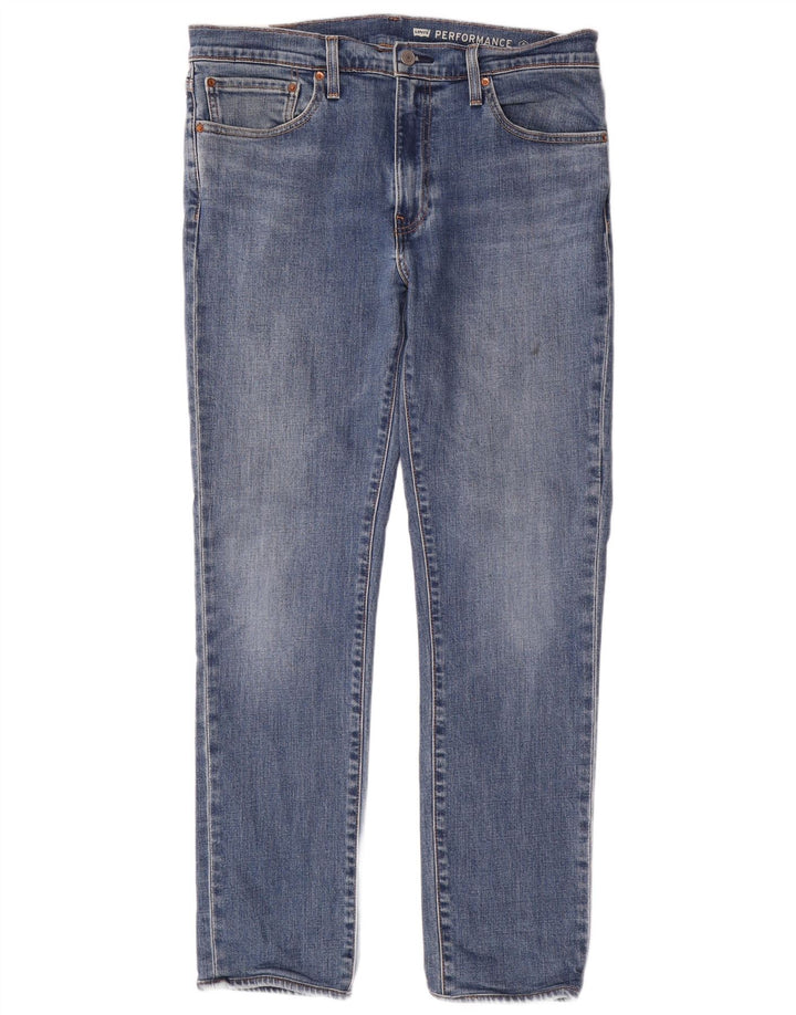 Męskie jeansy Levi's 511 Slim W36 L32 Niebieska bawełna