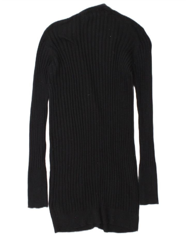 Sweter damski Zara Cardigan UK 14, średni czarny, bawełniany