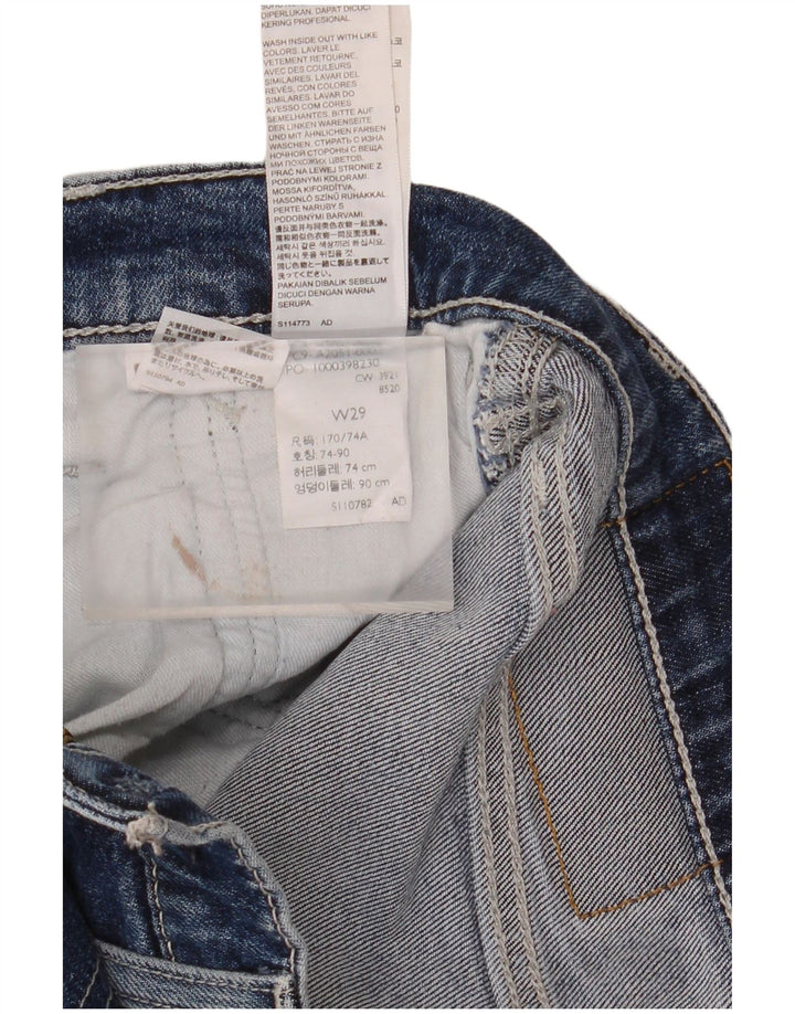 Męskie jeansy LEVI'S 502 Cargo W29 L30 Niebieska bawełna