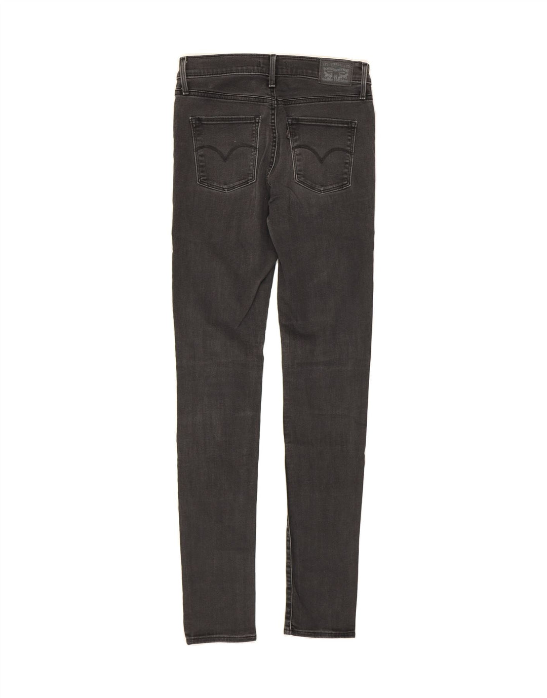 LEVI'S Womens Slimming Skinny Jeans W29 L34 Grey Cotton Vintage Levi's and Second-Hand Levi's from Messina Hembry 