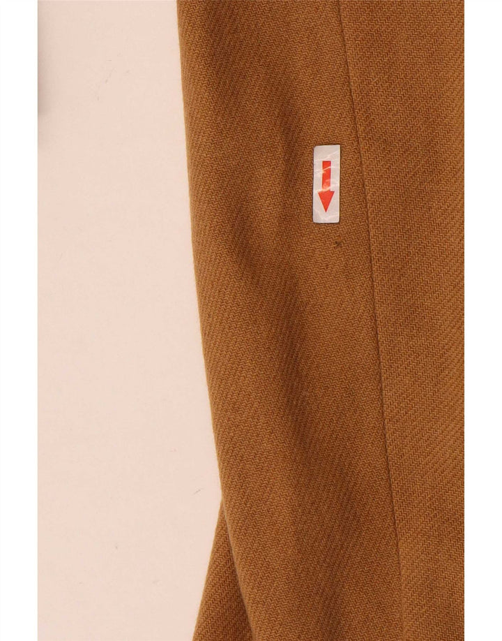Męska marynarka zapinana na 3 guziki Hugo Boss UK 42 XL Beżowa wełna