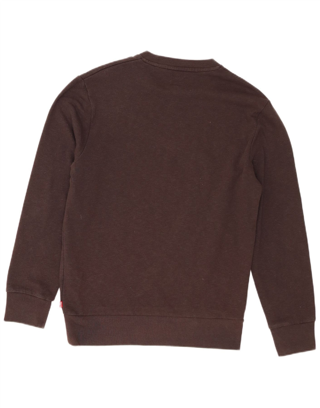 Męska bluza z grafiką Levi's, mała, brązowa, bawełniana