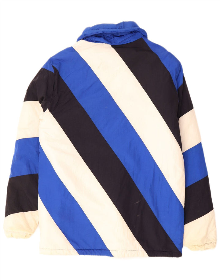 Męska ocieplana kurtka Ellesse UK 38, poliester w kolorze średnioniebieskim