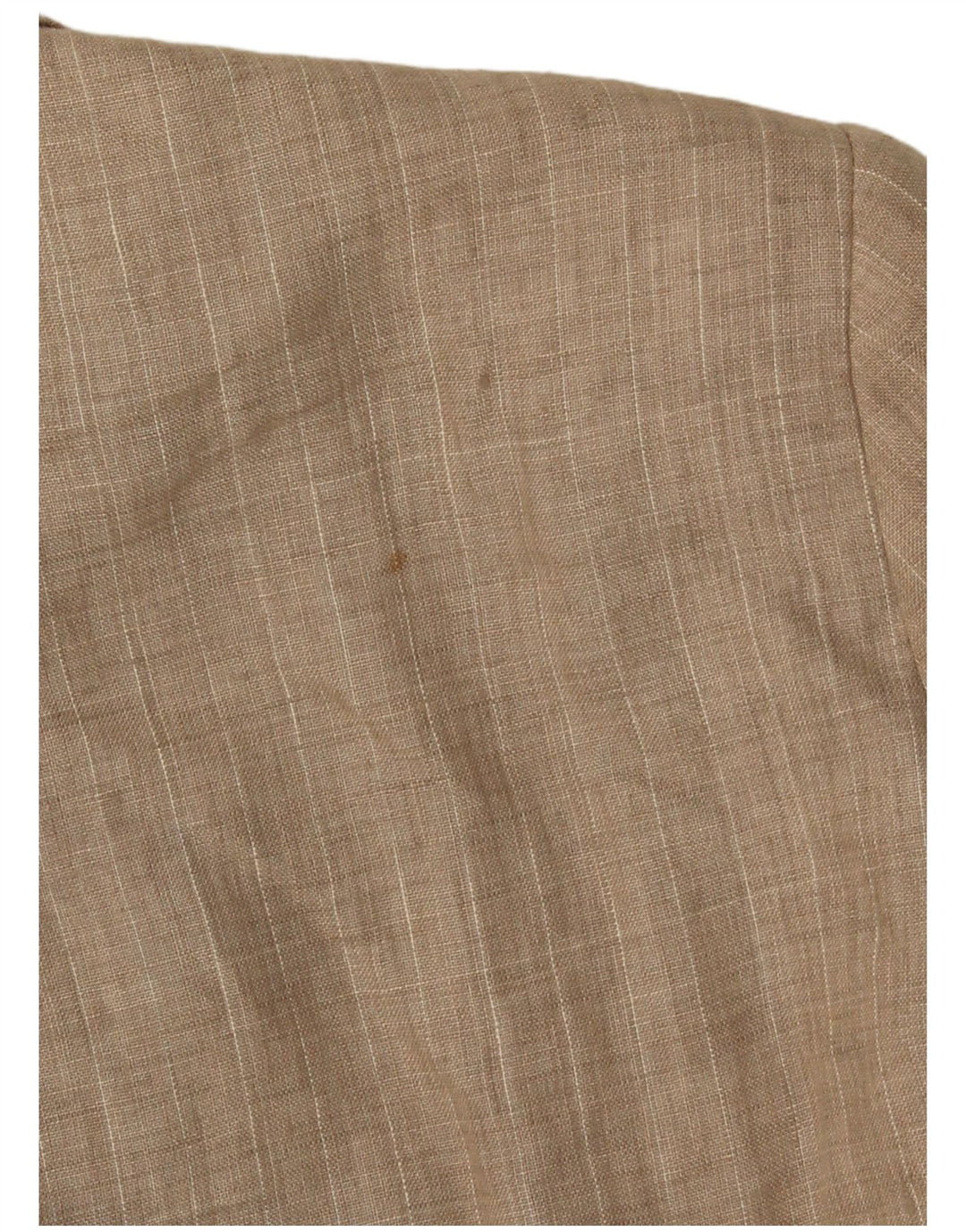 Damska marynarka Zara zapinana na 1 guzik UK 18 XL Beżowy poliester w prążki