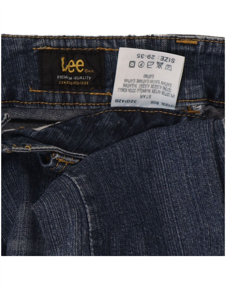 Damskie jeansy Lee Bootcut W29 L32 Niebieskie, bawełniane, klasyczne