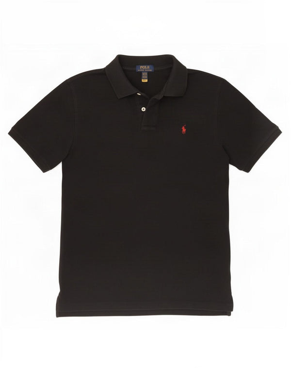 Polo Ralph Lauren Chłopięca koszulka polo 15-16 lat XL, czarna, bawełniana