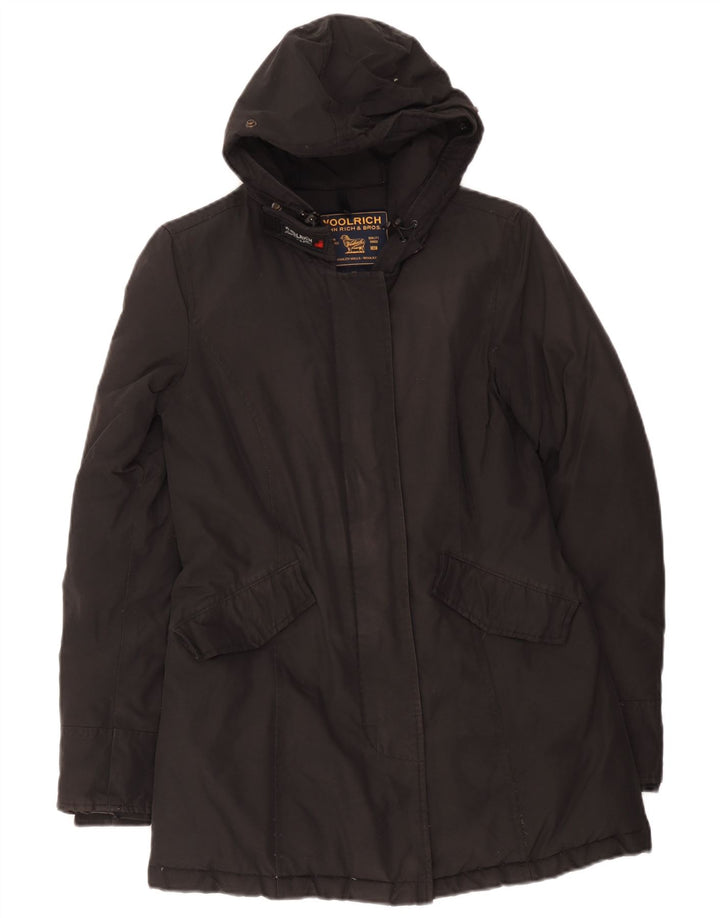 Damska kurtka parka z kapturem Woolrich UK 6 XS czarna