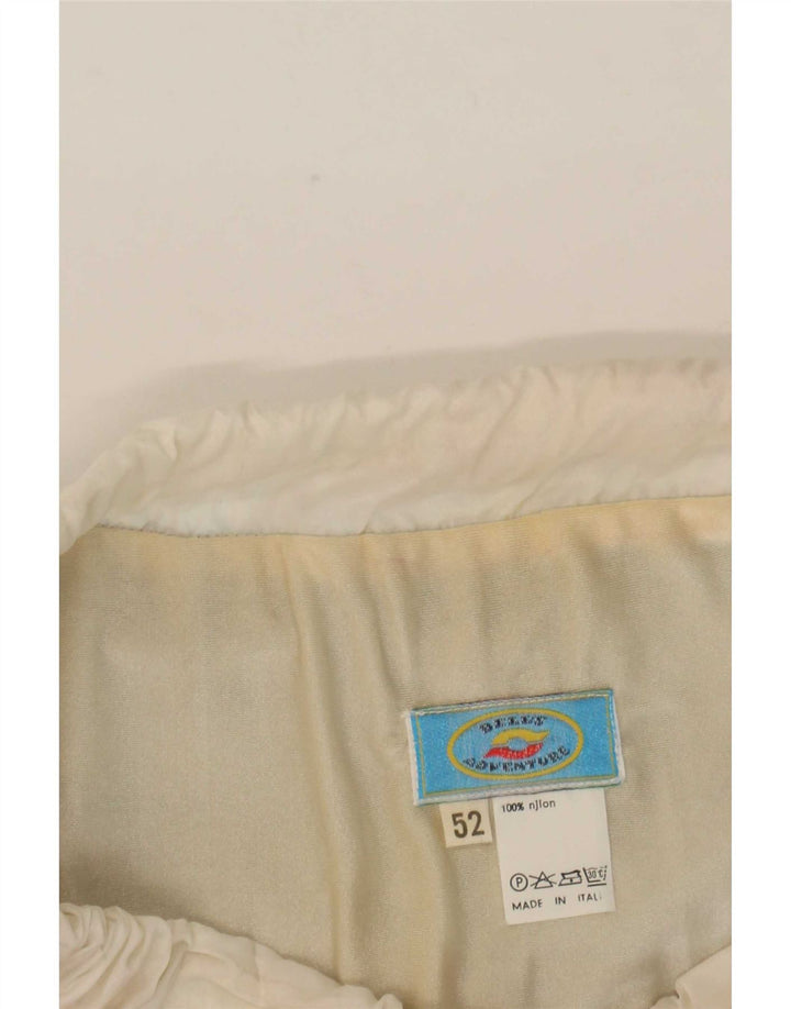 Męskie spodenki kąpielowe Vintage IT 52, duży, wielobarwny nylon z blokami kolorów