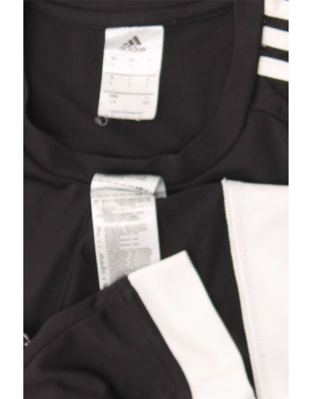 Adidas Męski T-shirt Top Duży Czarny Poliester