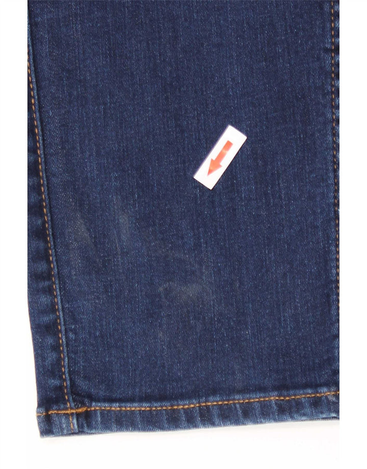 Damskie jeansy Lee Elly Slim W30 L29 Granatowa bawełna