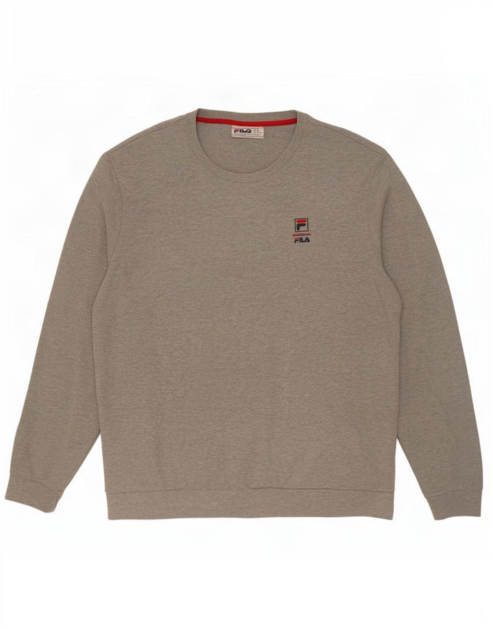 Bluza męska Fila Sweter 2XL Szara bawełna