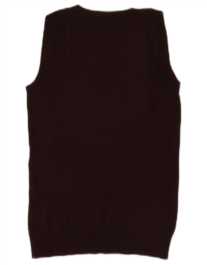 Damska kamizelka Zara Top UK 10 Small Brown wiskoza