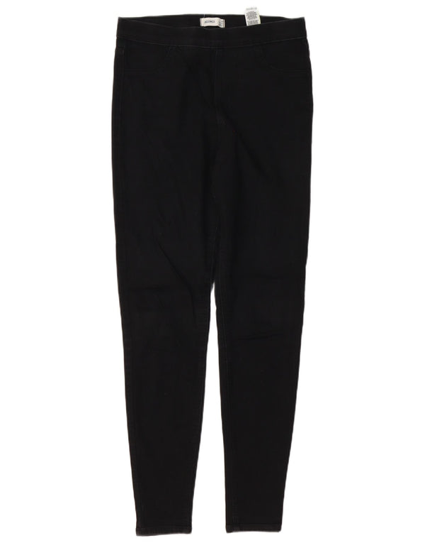 Marks & Spencer Damskie jeansy Jegging UK 10 Small W28 L29 Czarna bawełna