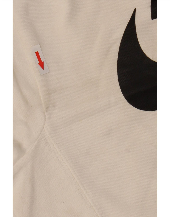 Damska bluza dresowa Nike Graphic Oversize UK 6 XS w kolorze białym