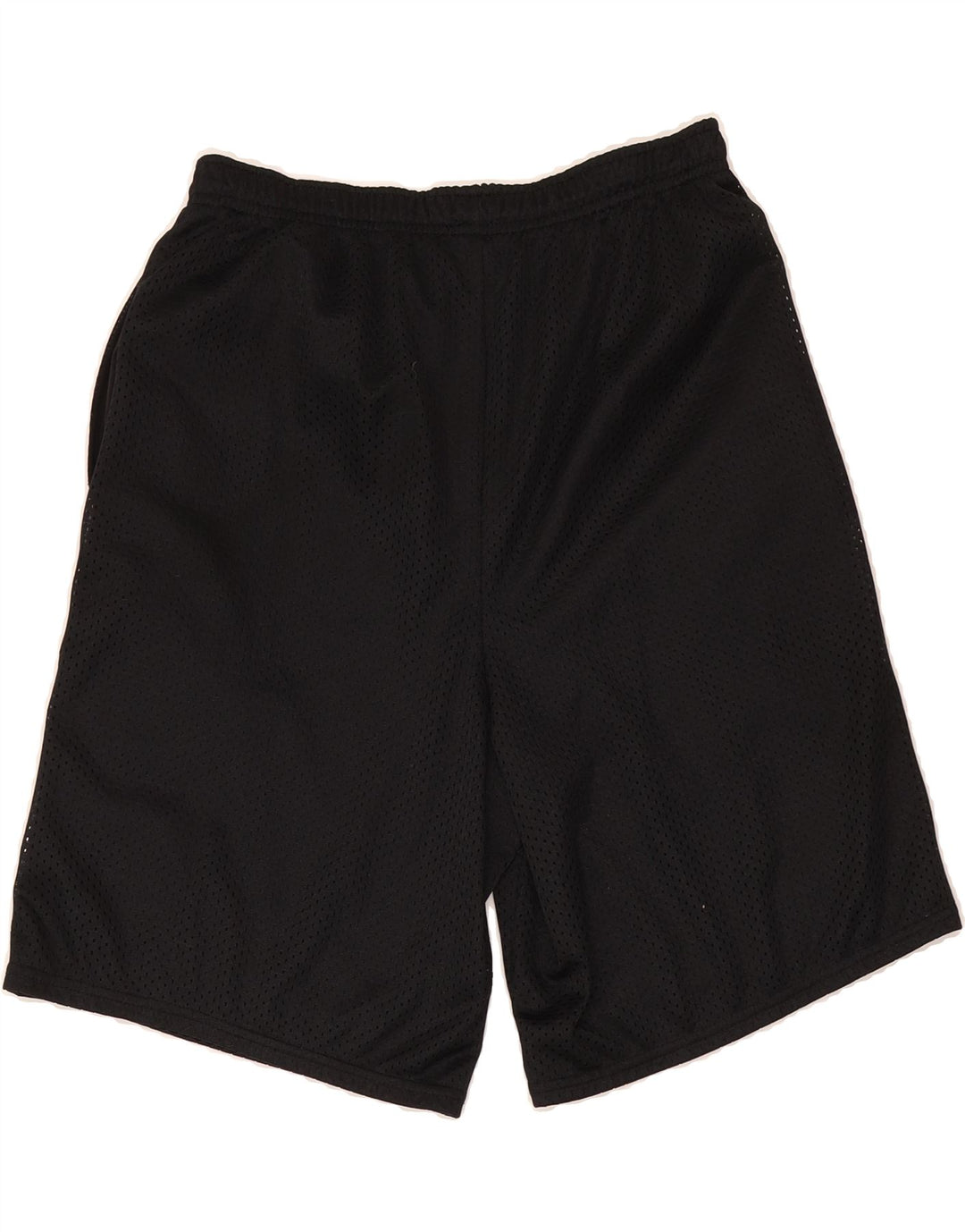 REEBOK Mens Sport Shorts Medium Black Polyester Vintage Reebok and Second-Hand Reebok from Messina Hembry 