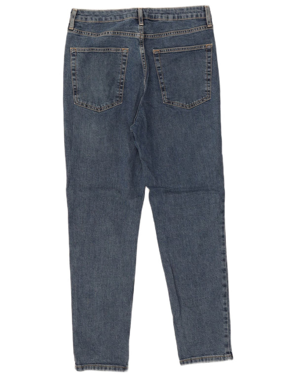 Damskie jeansy slim fit Topshop W32 L27 Niebieskie