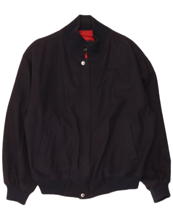 Męska kurtka bomberka WHITE SAILS IT 54 2XL Granatowa wełna