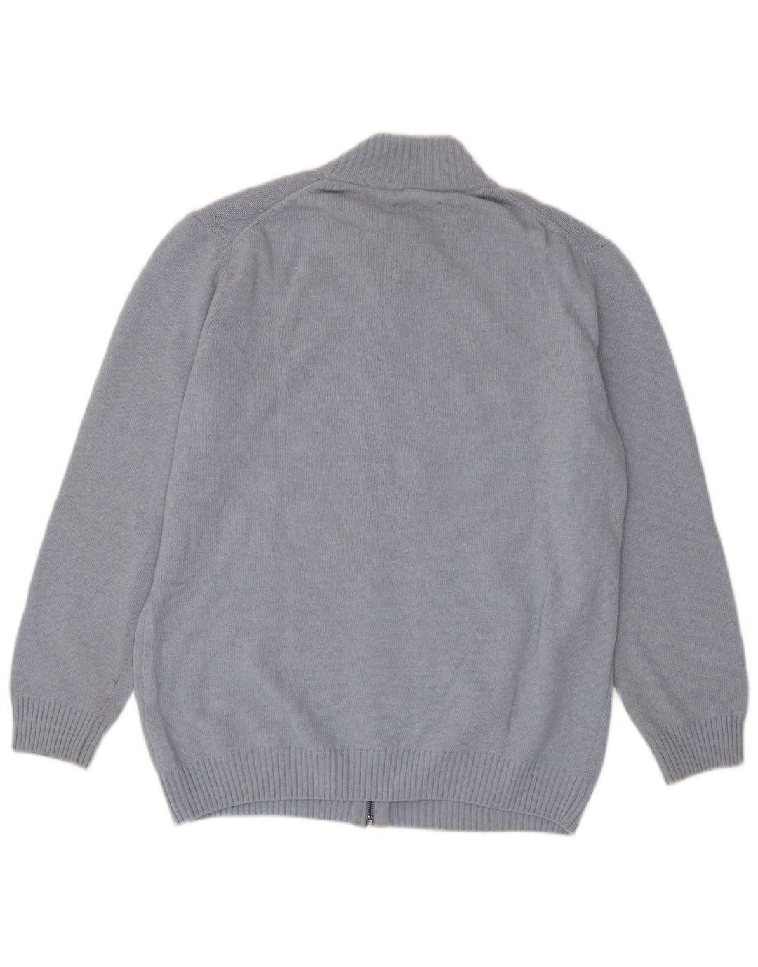 MARLBORO CLASSICS Męski sweter kardigan 2XL Niebieska wełna