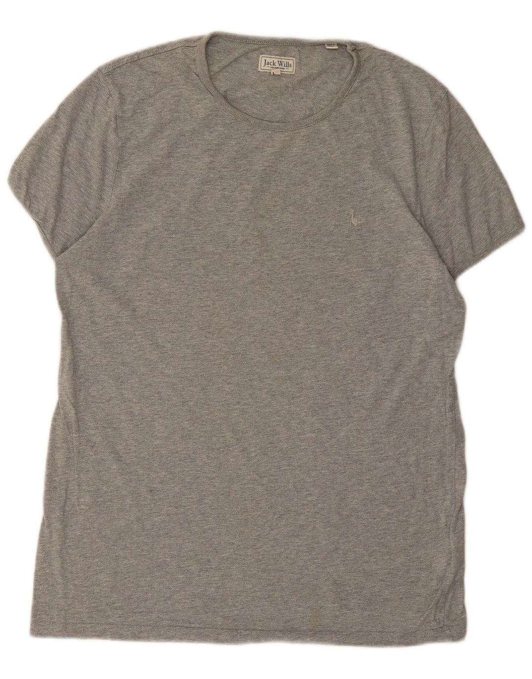 T-shirt męski Jack Wills, średnioszary, bawełniany w cętki