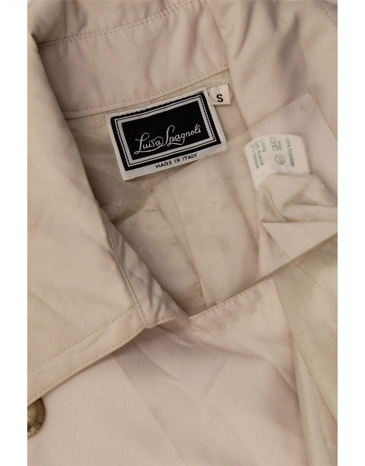 Damski trencz Luisa Spagnoli UK 10, mały, beżowy poliester