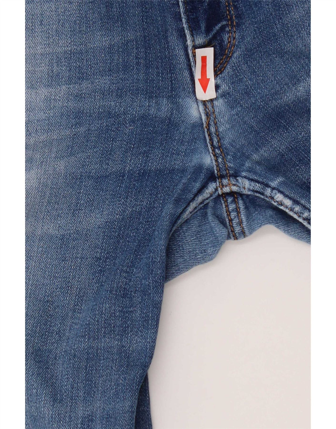 Damskie jeansy Lee Marion Straight W30 L31 Niebieskie bawełniane