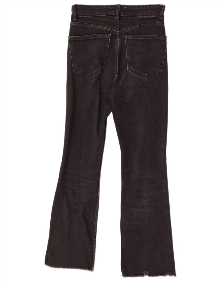 Damskie jeansy Bootcut Zara EU 34 2XS W24 L25 Czarne
