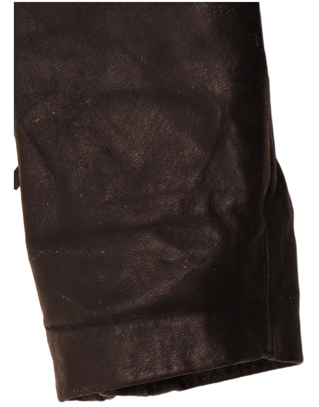 Damska skórzana kurtka motocyklowa VINTAGE UK 14, średnia czarna skóra