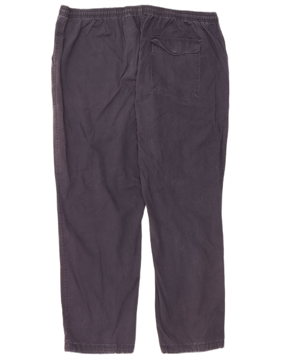 Męskie spodnie typu chino Regular Marks & Spencer W39 L29 Granatowa bawełna