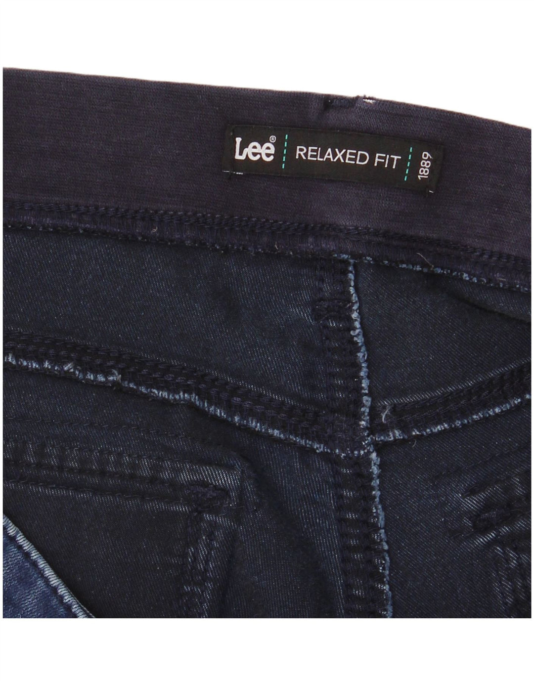 Damskie spodenki jeansowe LEE o swobodnym kroju W36 XL, niebieskie