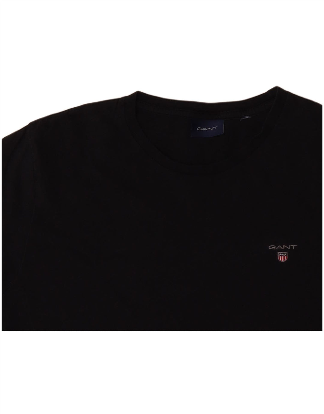T-shirt męski GANT, średni, granatowy, bawełniany