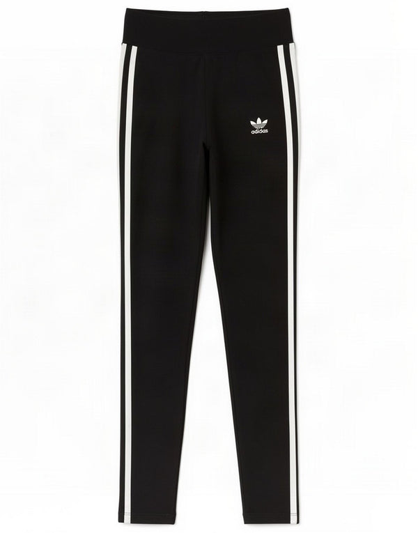 Adidas Womens Leggings UK 4 XS Black Cotton
