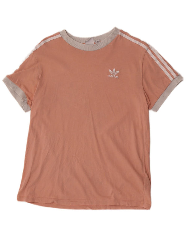 Damska koszulka Adidas Top UK 10 Small Pink Cotton