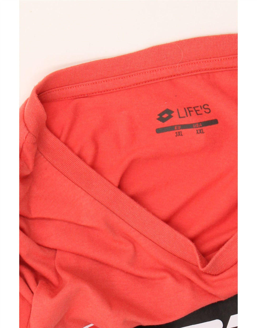 Męska koszulka graficzna LOTTO Top 2XL czerwona