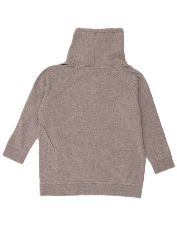 Damska bluza z grafiką Ellesse, UK 16, duża, szara bawełna