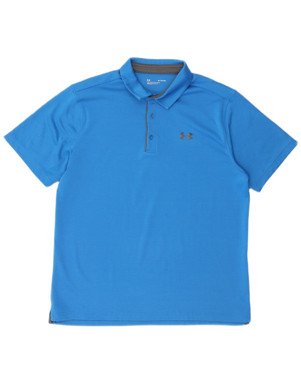 Męska koszulka polo XL Under Armour w kolorze niebieskim